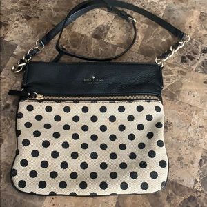 Kate spade polka dot crossbody